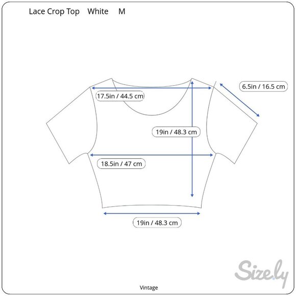 Vintage Y2K Womens Babydoll Ivory Stretch Lace Short Sleeve Semi Sheer Crop Top - Picture 7 of 7